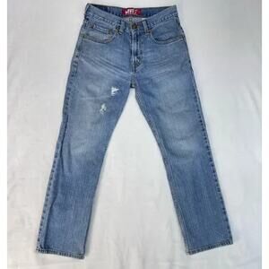Levi's 514 Jeans BOYS‎ Size 16 Reg 28x28 Straight Fit Blue Denim Distresed